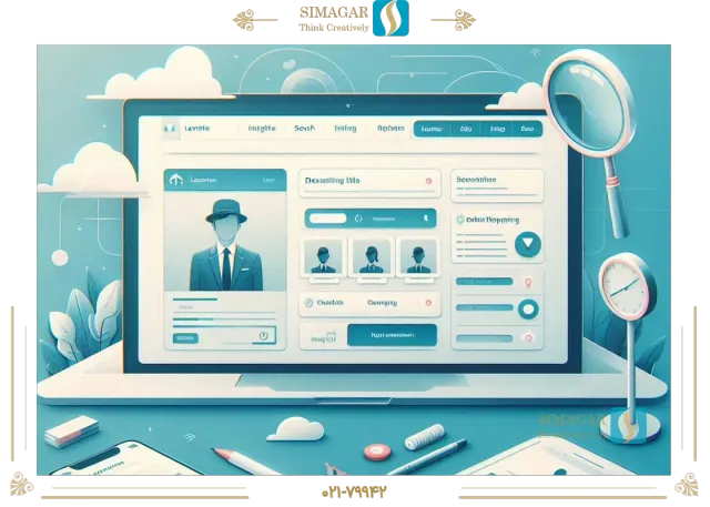 طراحی سایت مشابه سایت ای استخدام